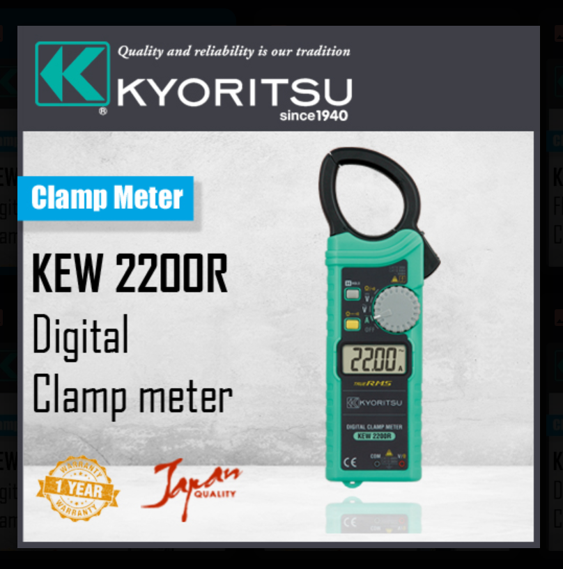 KYORITSU 2200R 1000A RMS