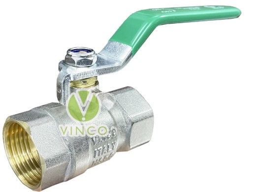 2" Vinco Brass Stopcock Ball Valve for Irrigation Water Connection Fitting