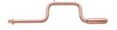 Temo 1/2" Sq. Dr. *390mm Safety Speed Handle - Al-Br