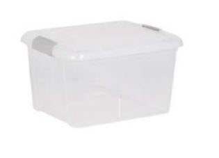 Storage Plastic Box FSB958 69L /Storage /Storage Box /Plastic Box /69L Plastic Box /Transparent Storage Plastic Box /Storage Box With Wheel