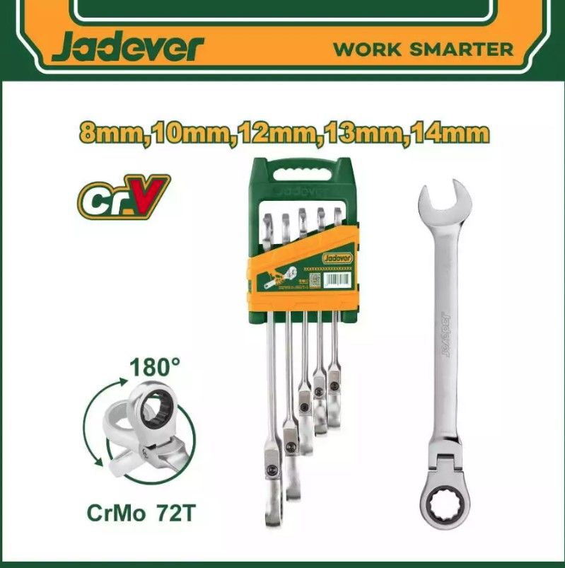 JADEVER 8 PCS HEX KEY JDHK1281