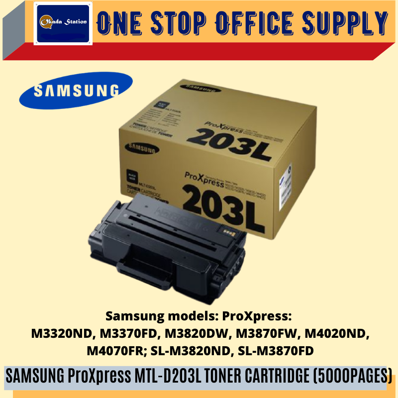 SAMSUNG ProXpress MLT - D203L TONER CARTRIDGE (5000PAGES) /Samsung /ProXpress /Toner Cartridge /High Capacity Toner /MLT-D203L