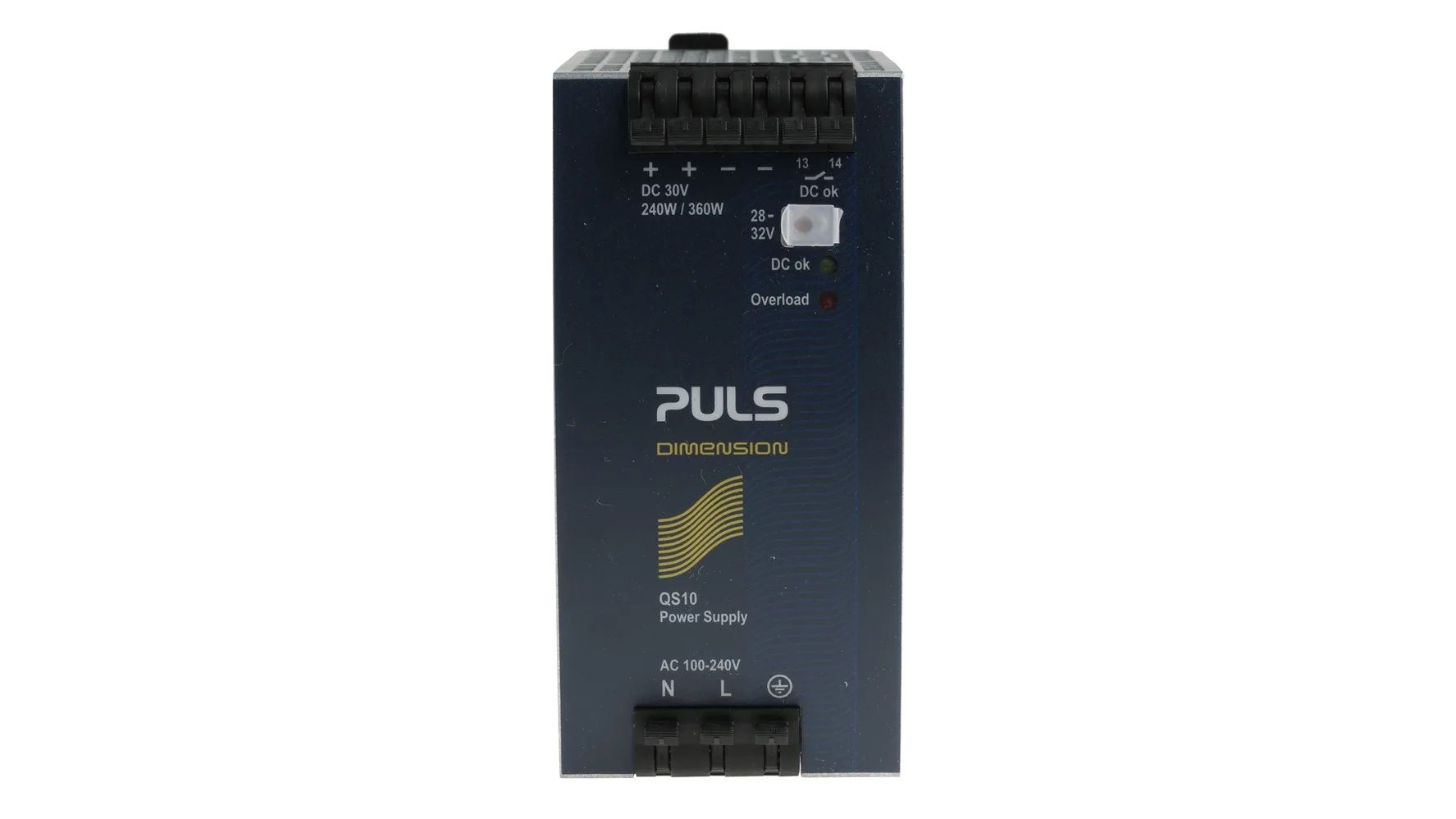 PULS Dimension Q Switched Mode DIN Rail Power Supply, 100 → 240V ac ac Input, 30V dc dc Output, 8A Output, 240W