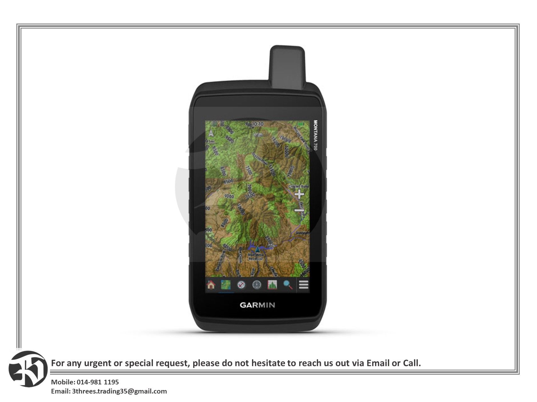 Garmin Montana 700 Handheld Navigator