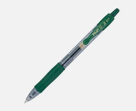 Pilot G2 0.7mm Hunter Green
