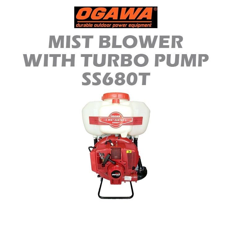 OGAWA MIST BLOWER WITH TURBO PUMP SS680T