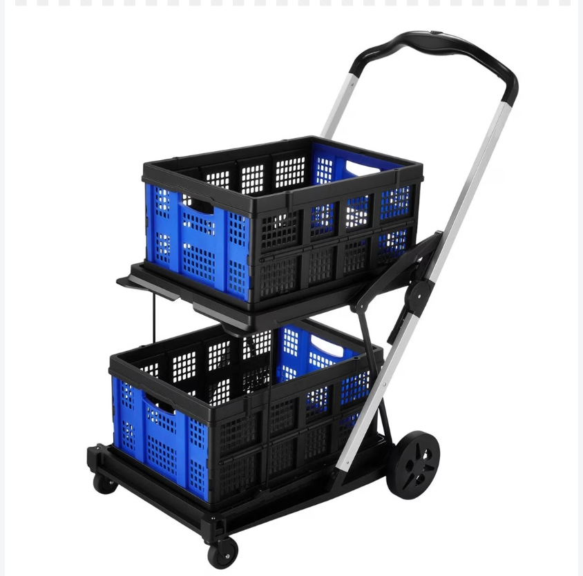 Ausway folding hand truck Utility Luggage Cart