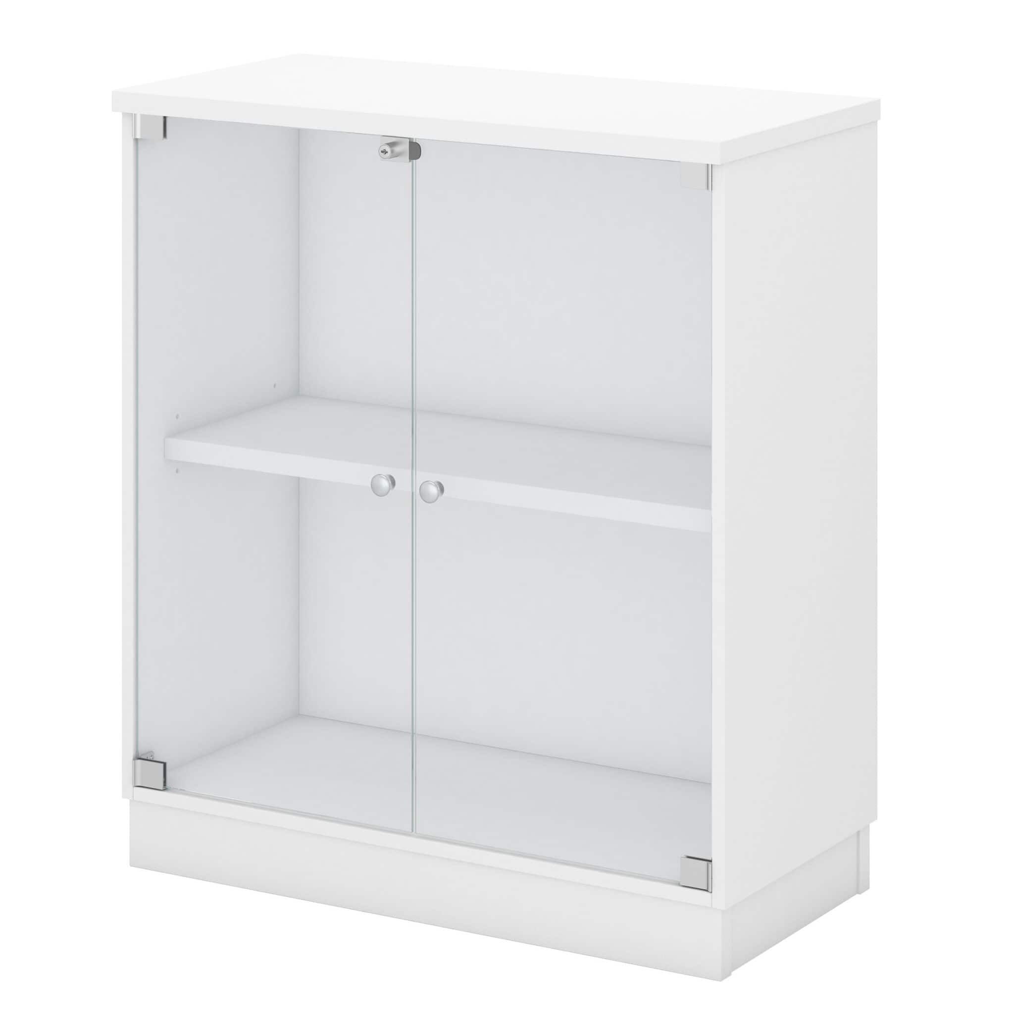 VS SWINGING GLASS DOOR LOW CABINET