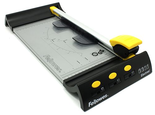 PAPER CUTTER FELLOWES HEAVY DUTY ELECTRON A3 PAPER TRIMMER-10 SHEET