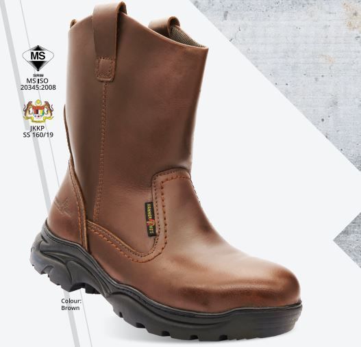 HAMMER KING'S Crazy Horse Model 13021 Safety Shoes UK 5-11