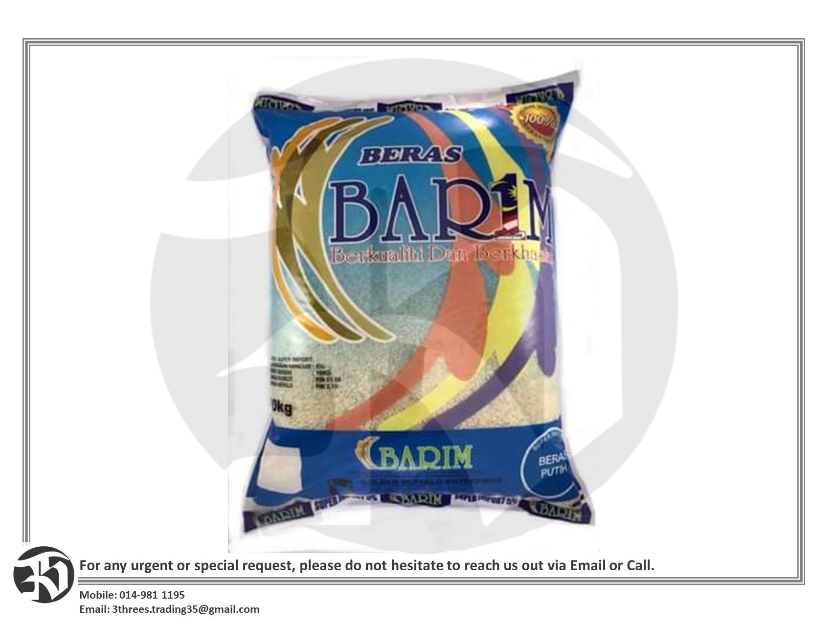 Beras Barim 10kg