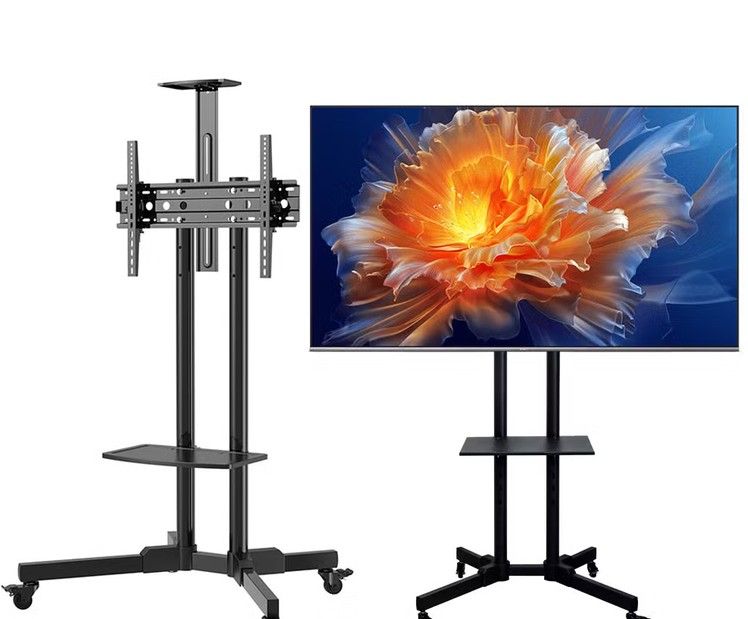 Universal high quality mobile TV bracket 32 - 65 with stand roller