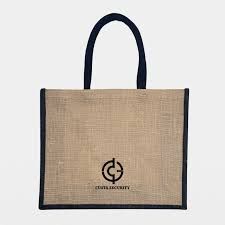 Medium Jute Bag 30.5cm (L) x 37cm (H) x 14cm (W) with Logo Printing