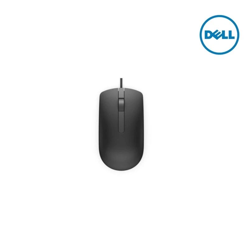 Dell Optical Wired Mouse - Black MS116 1000 DPI (Sabah & Sarawak)