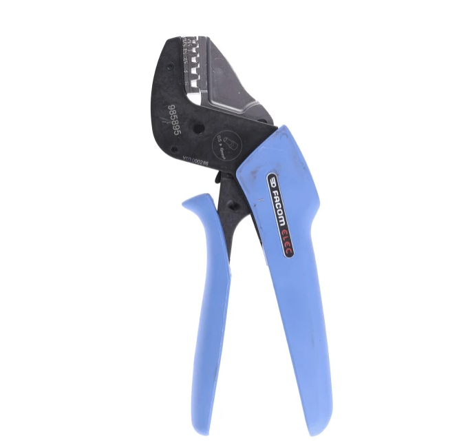 Facom 985 Hand Crimp Tool for Wire Ferrules, 0.5 鈫�6mm虏 Wire