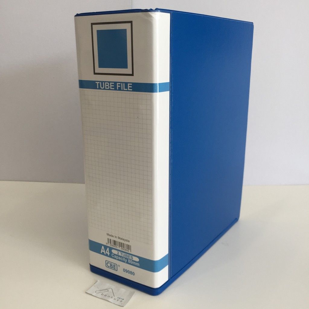 *50 / 65 CM CBE A4 PVC TUBE FILE [5 PCS/BOX]