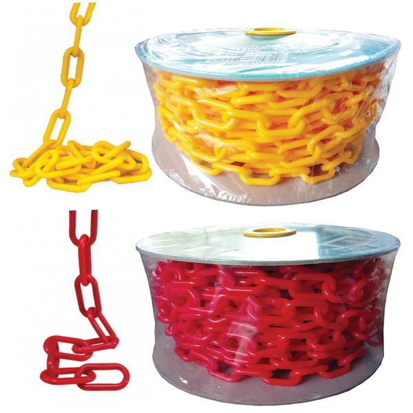 PVC Rantai Plastik 6mm 8mm x 25Meter