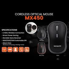 SENSONIC WIRELESS MOUSE MX450
