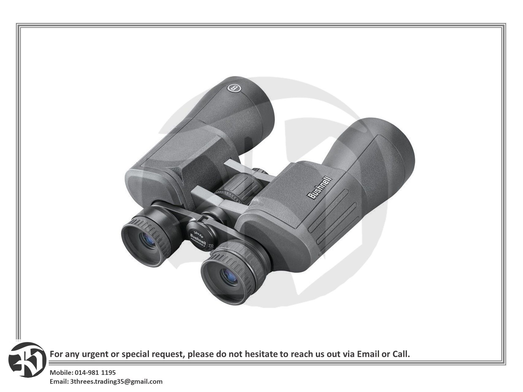 ￼Bushnell POWERVIEW 2 20X50 Binoculars