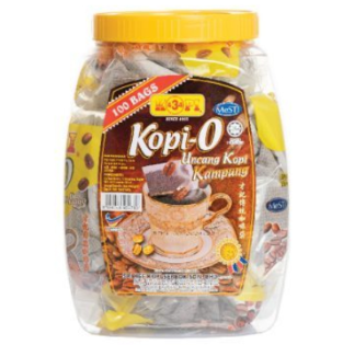 KOPI 434 KOPI O KOSONG COFFEE BAG 100S X 9G (BLACK COFFEE)