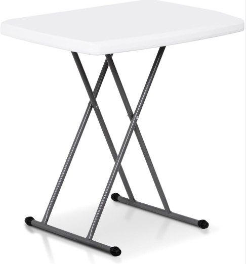 2.5FT Adjustable Table / 76cm Meja Adjustable / Plastic Foldable Table