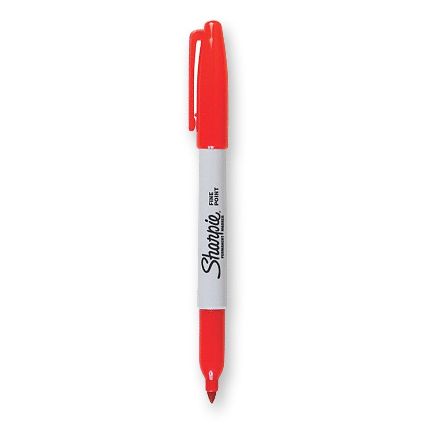 Sharpie Permanent Marker Pen Fine Point Red