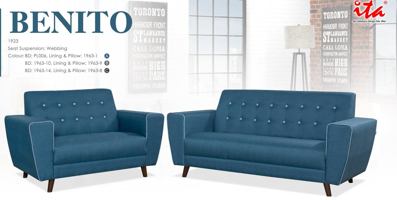 ITA OFFICE SOFA SET - BENITO 1923