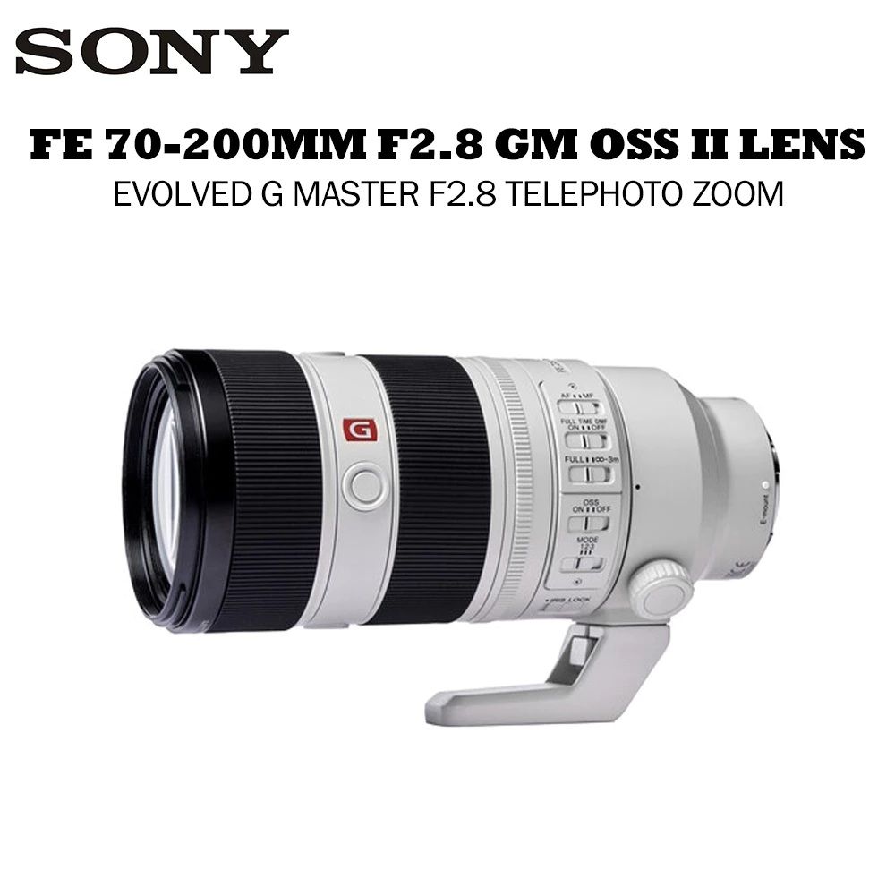 Sony FE 70-200mm F2.8 GM OSS II Full-Frame Constant-Aperture telephoto Zoom G Master Lens (SEL70200GM2)