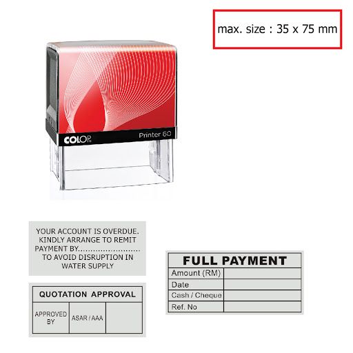 Self Ink Stamp - P60