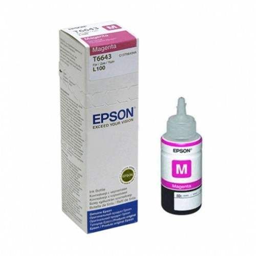 Epson L100 L200 L300 Magenta Ink Cartridge (C13T664300)