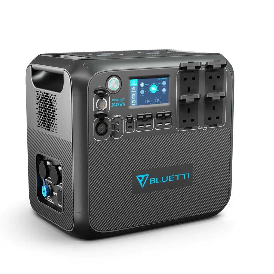 Bluetti 2000W/2000Wh AC200MAX 2048Wh/2200W power supply large capacity high power portable power station