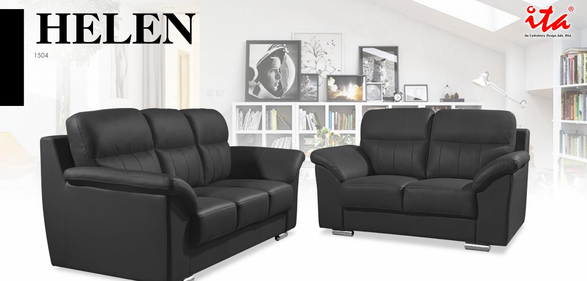 ITA OFFICE SOFA SET - HELEN 1504 (1 SEATER X3SET/ & 2 SEATER X1SET)