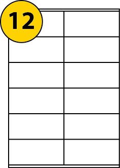 STICKER LABEL 30 X 64 10'S (120 PCS)