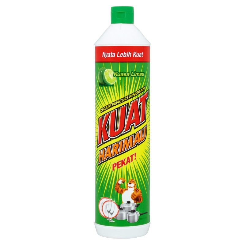 Kuat Harimau Dishwash Lime Burst 900ml