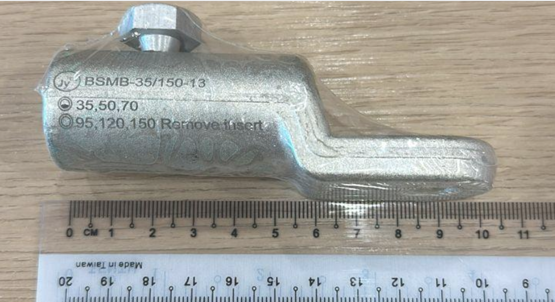 BSMB 35-150 & BLMT 95-150 MECHANICAL CABLE LUG & FERRULES (TIN-PLATE WITH ALUMINIUM ALLOY)