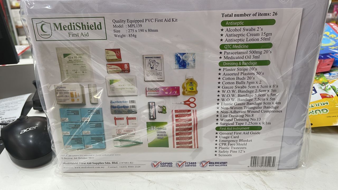 FIRST AID KIT (SIZE L)