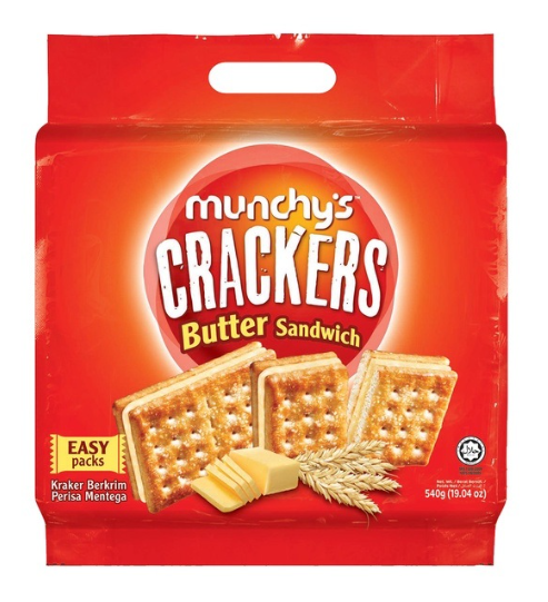 (Loose Pack) Munchy’s Cracker Sandwich Butter 540 g
