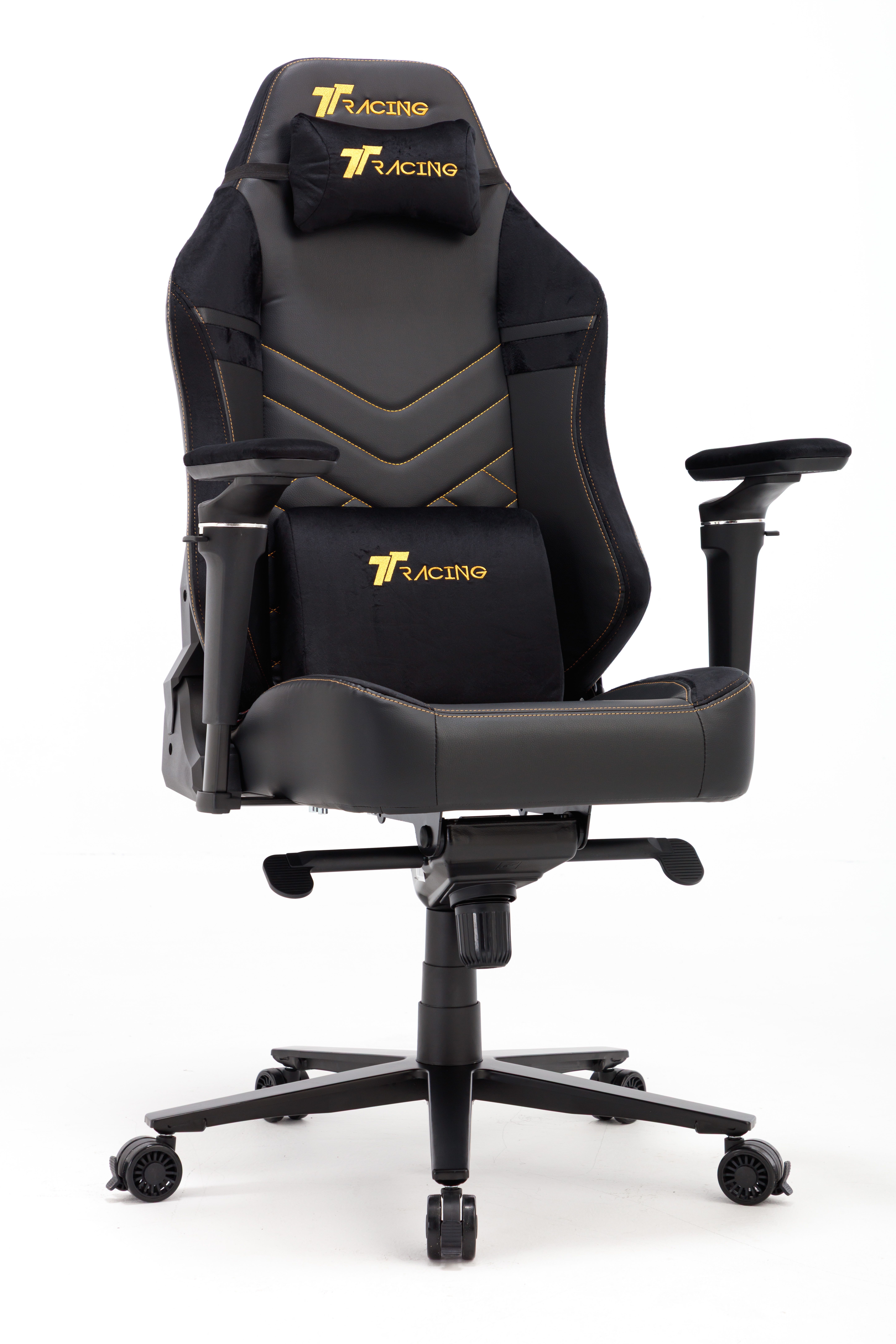 TTRacing Maxx Gaming Chair - Royal Black 5D Armrest