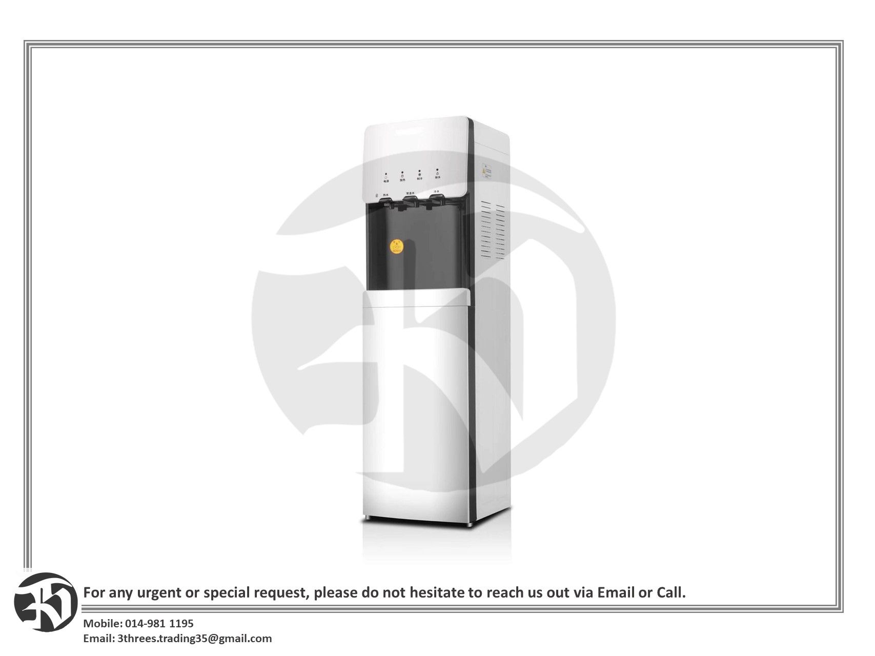 CUZCO C308 Bottom Load Floor Standing Water Dispenser