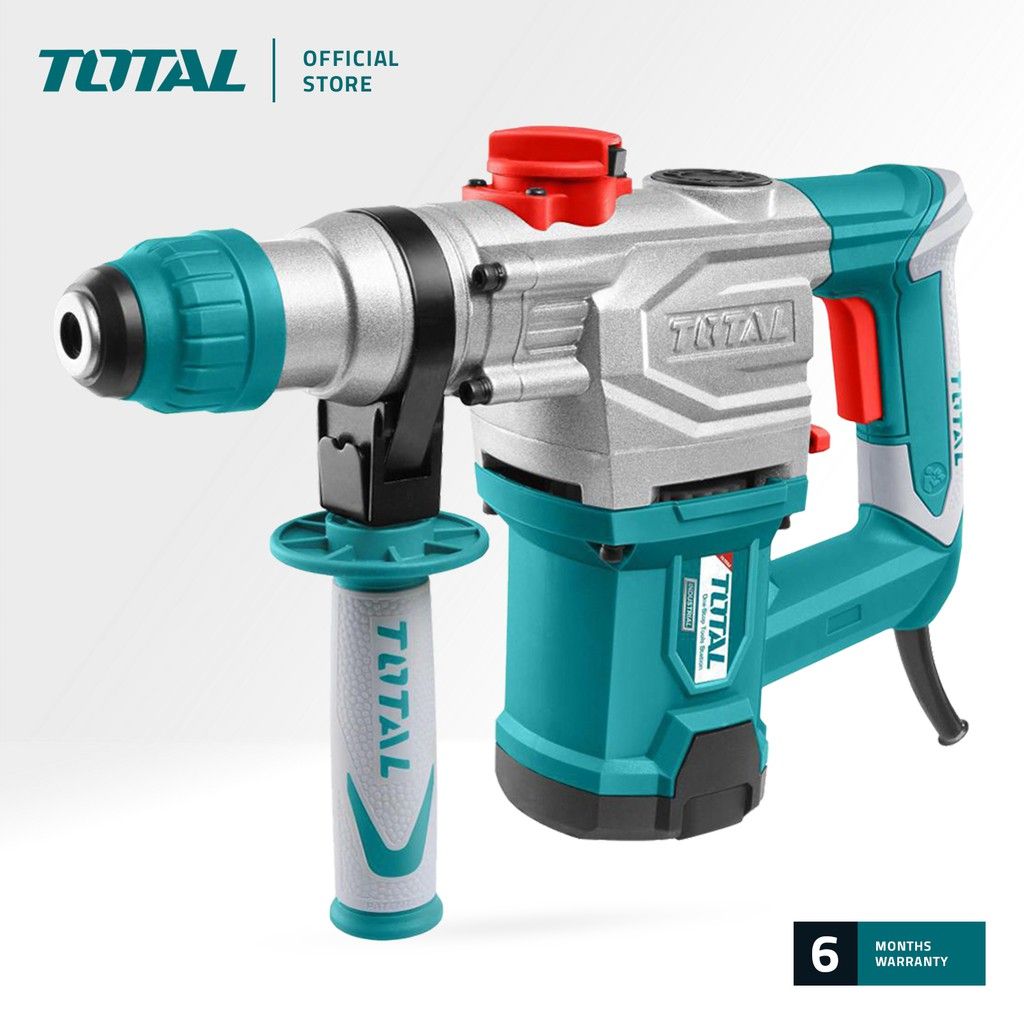 TOTAL TH110286 ROTARY HAMMER (SDS+ STANDS FOR SLOTTED DRIVE SYSTEM PLUS.) 1050W