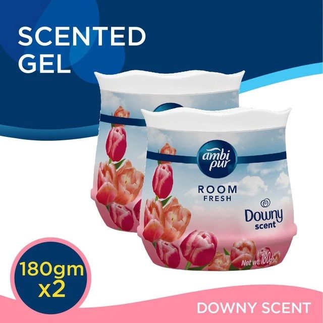 Ambi Pur Room Fresh Air Refreshing Gel 180g [Bundle of 2]