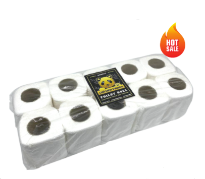 Economy Pack Toilet Roll Small/ Pulp Paper 2ply- 10 Rolls Per Pack