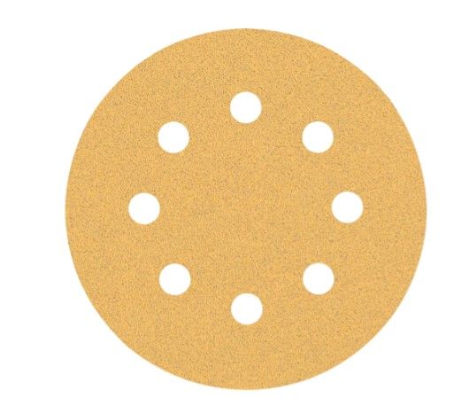 BOSCH EXPERT C470 SANDPAPER WITH 8 HOLES FOR RANDOM ORBITAL SANDERS 115 MM, G 320 5-PC (2608900800)