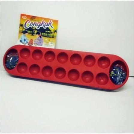 Traditional Congkak (Plastic) FREE GULI