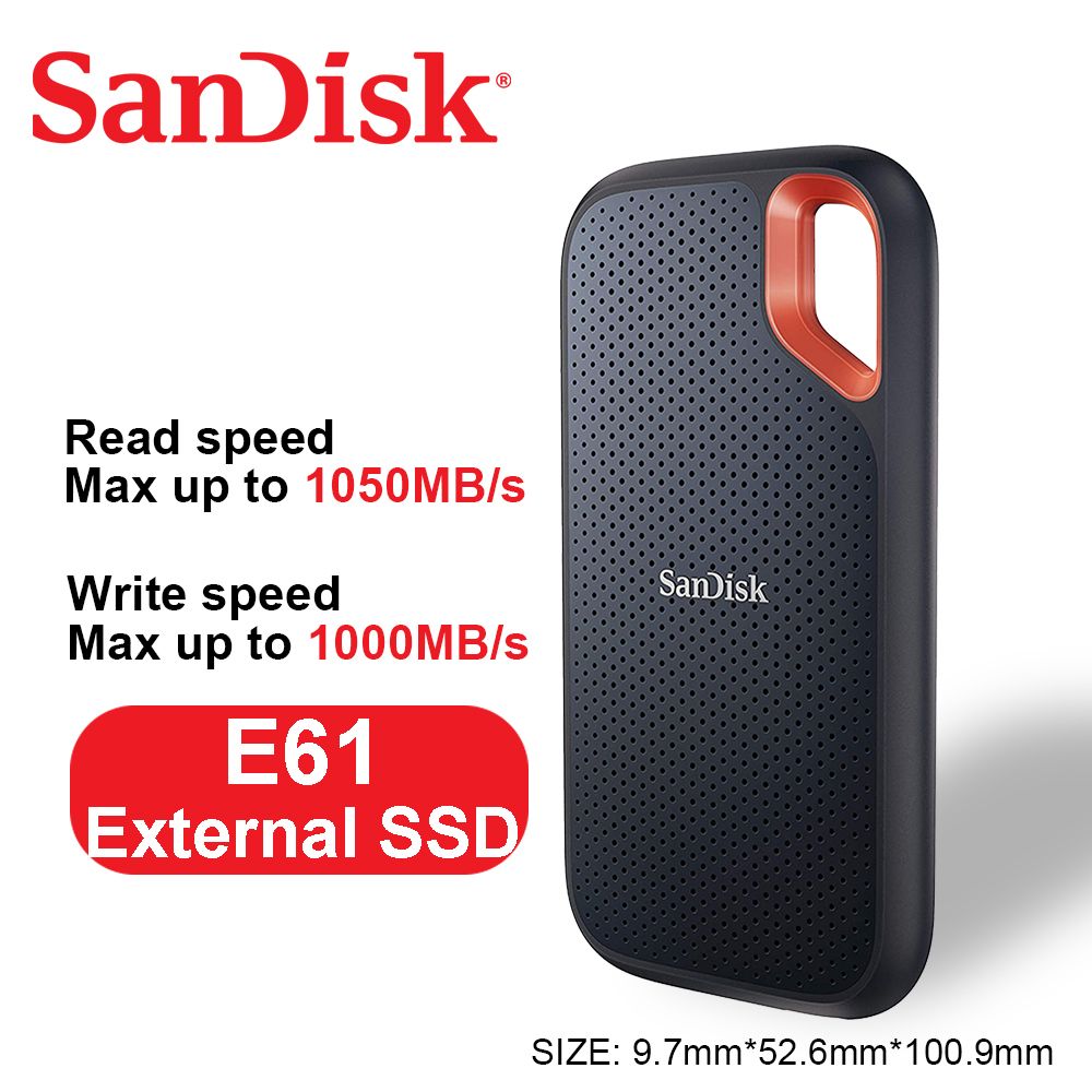 SanDisk External SSD E61 1TB