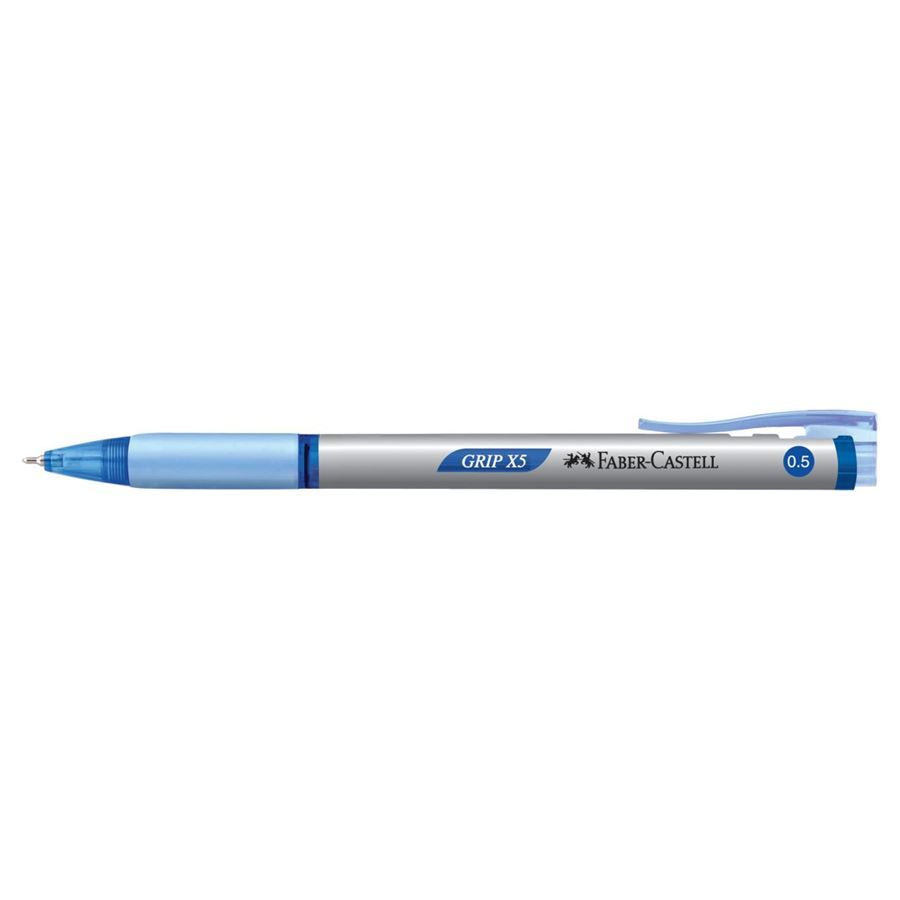 FABER CASTELL BALLPOINT PEN X5 GRIP 0.5MM (BLUE)