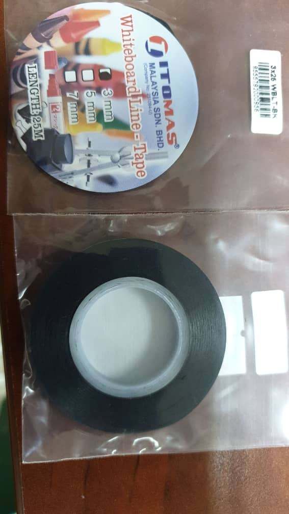 Whiteboard Line Tape