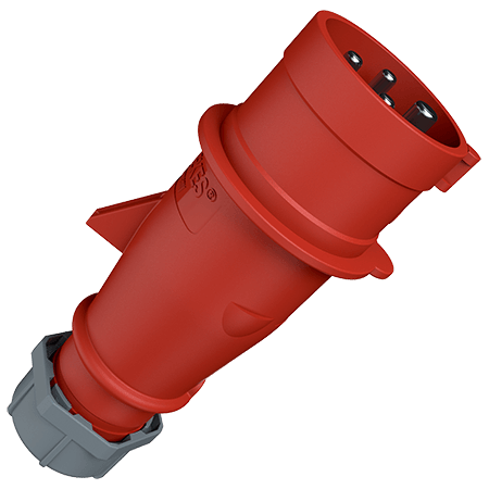 Mennekes #264 (IP44) 32A 4Pin Plug