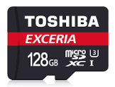 TOSHIBA TF EXCERIA 128GB