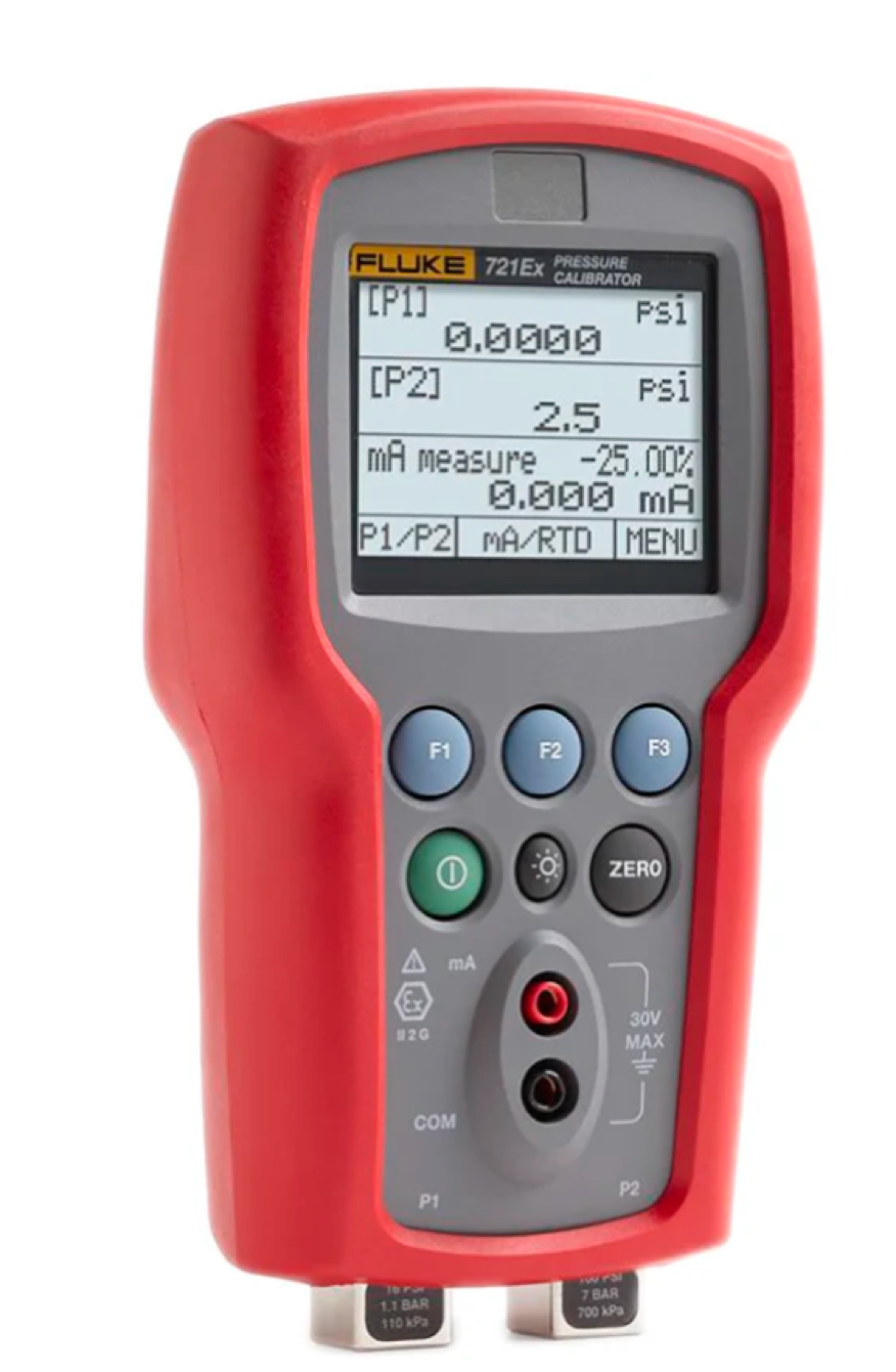 *Fluke 721EX -0.83bar to 1.1bar Pressure Calibrator